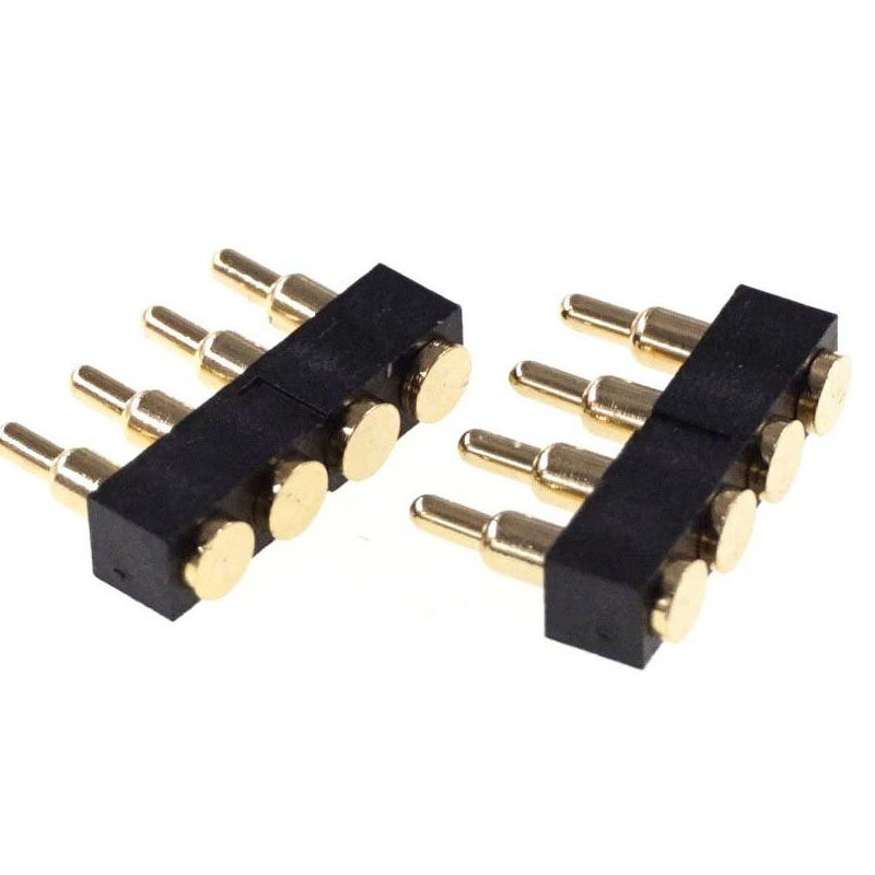 2,54 mm -es hangmagasság smt/smd pogo pin csatlakozó